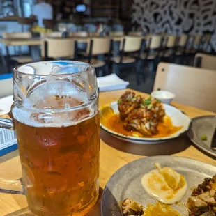 Beer and cauliflower