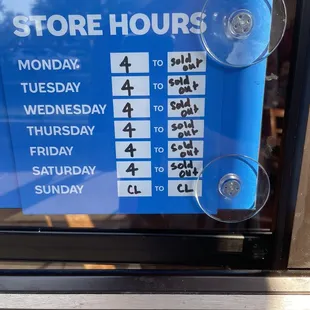 Hours I think they usually close at 9 pm