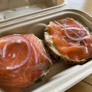 Classic on an everything bagel