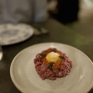 Beef tartare