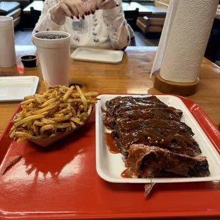 Ribs and fries!!!