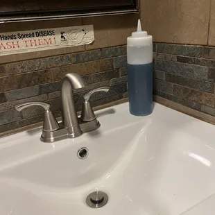 Unique soap bottle