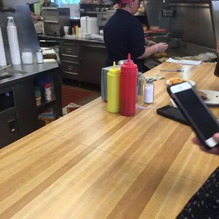 Old familiar bar. Sat here many a times with pops :)