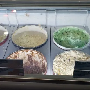 Ice cream flavors