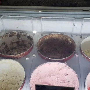 Ice cream flavors