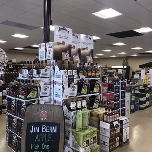 a display in a store