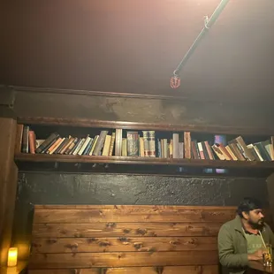 Library/basement lounge