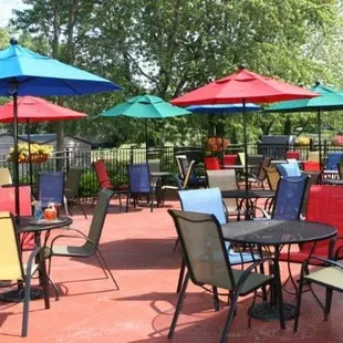 Outdoor patio, The Pattie Shack