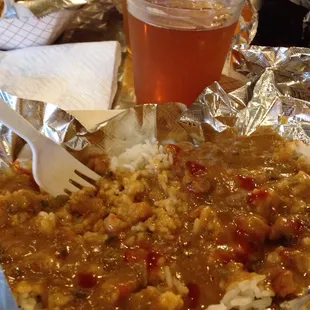 Crawfish étouffée was out of this world! A lot for the money too!