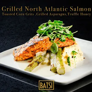 Grilled North Atlantic Salmon