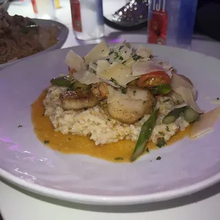 Lobster and Scallop Risotto Dinner