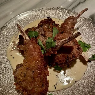 Herb Crusted Lamb Shops