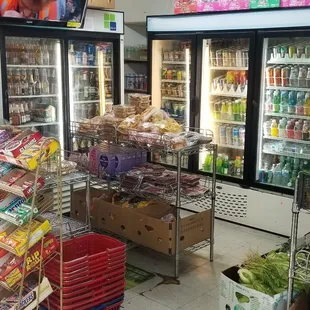 a variety of food items