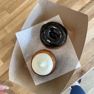 Lemon and chocolate.  My favs