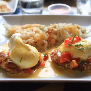 Crawfish Benedict.