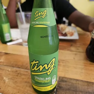 Ting Grapefruit soda