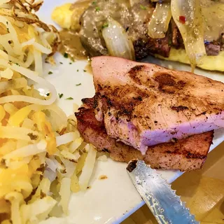 We're Moving on Up Ribeye Omelet