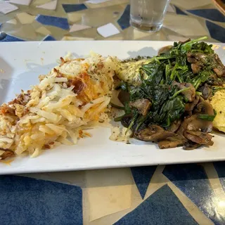 B&B sweet potato & sage hash browns