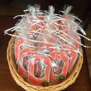 OSU block &apos;O&apos; cookies and Buckeyes.