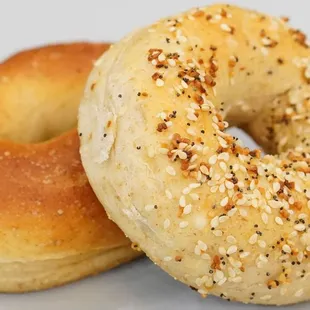 Sourdough Bagels