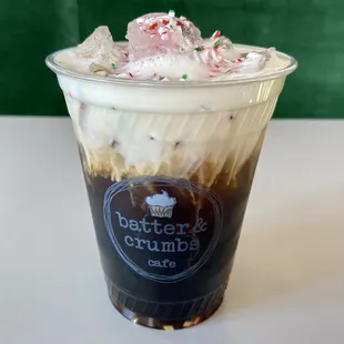 Candy Cane Cold Brew w/ Cold Foam