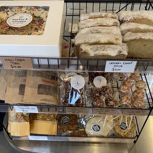Snack Mix (from High Fidelity) (GF)Lemon Poppy Loaf Slice Chocolate Cake Pop (from 7 Sugars)