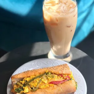 South Philly Scramble Sandwich