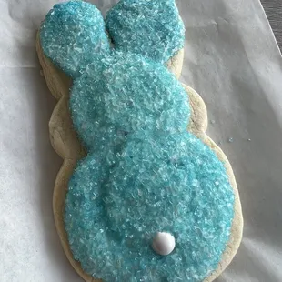 Bunny sugar cookie