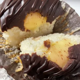 Boston Cream cupcake