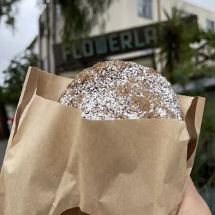 Cheers to a wonderful Sand Angel cookie/ bar hybrid being sold at the Batter Bakery pop-up at Flowerland in Albany.