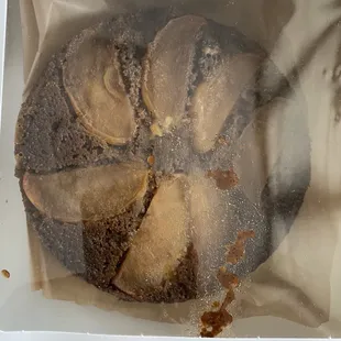 Apple Buckwheat Upside Down Cake