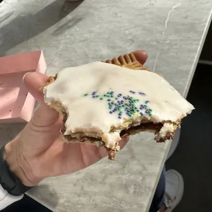King cake poptart