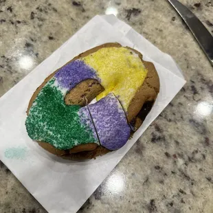 King cake cookie