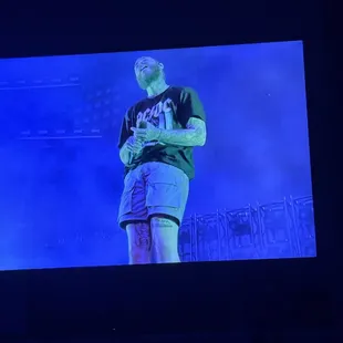 Post Malone concert.