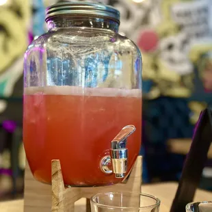 Strawberry champagne