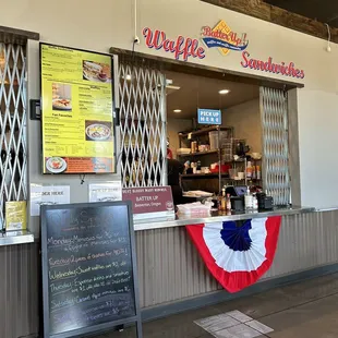 Inside the restaurant