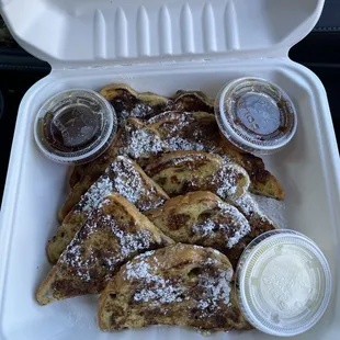 2 Side orders of French toast