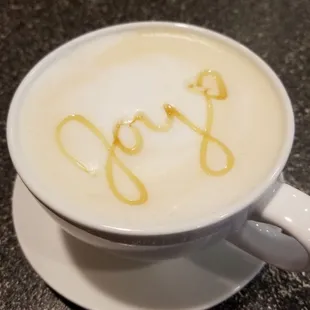 They serve kuppa joy here!