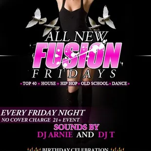 a flyer for a new hudson fridays