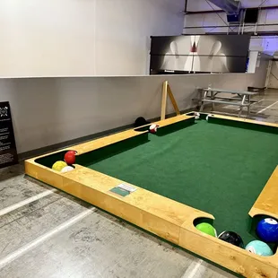 Giant billiards