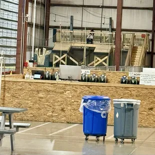 Zipline ending point