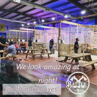 We are a great looking nighttime hangout!