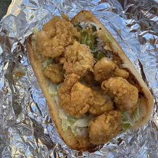 Shrimp po boy