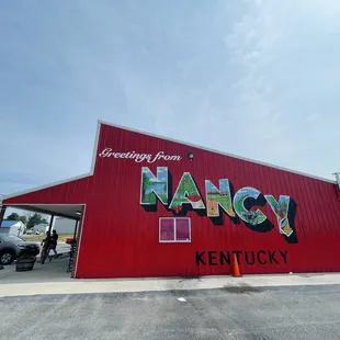 The side drive thru view