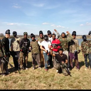 Gather up your friends! It's paintball season!