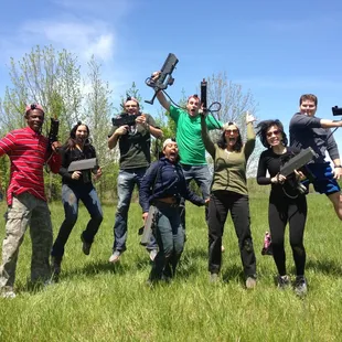 This company picnic was stepped up a notch with 2 hours of SWAT Laser Tag.