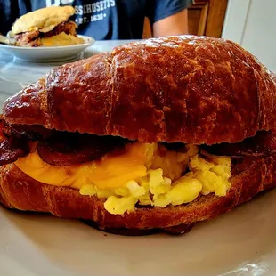 egg croissant