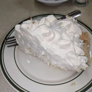 Coconut cream pie