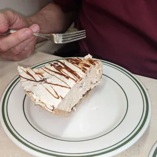 Chocolate peanut butter pie