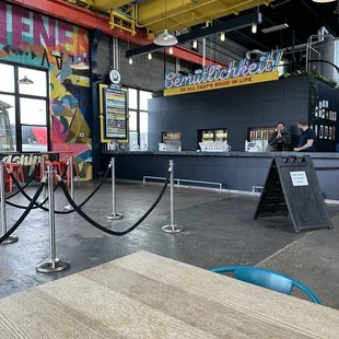 a view of the bar